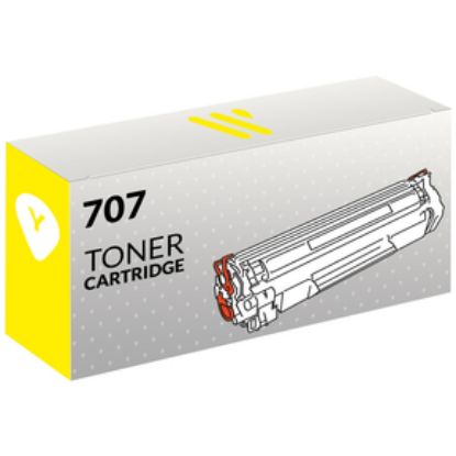 Canon 707 Yellow Compatible Toner Cartridge