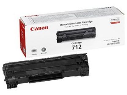 صورة Canon 712 Original Black Toner Cartridge