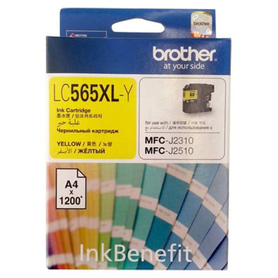 Brother LC-565XLY Yellow Ink Cartridge