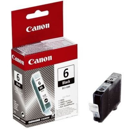 Picture of Canon BCI-6Bk Original Black ink tank