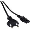 Europlug to IEC C7 Power Cable
