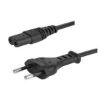 Europlug to IEC C7 Power Cable