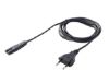 Europlug to IEC C7 Power Cable