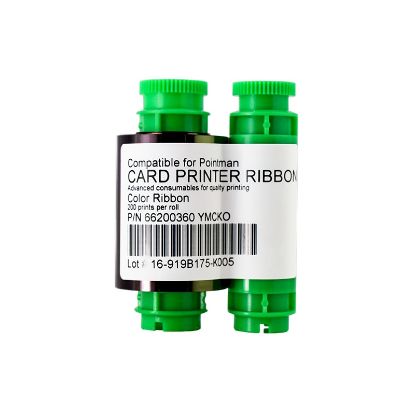 POINTMAN YMCKO Color Ribbon  for POINTMAN Direct To Card ID Printers