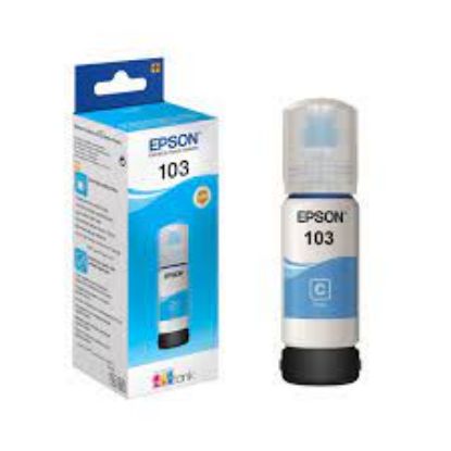 Epson 103 Original EcoTank Cyan ink bottle