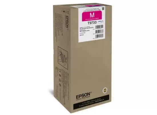 Picture of Epson T9733 Magenta Ink Cartridge WorkForce Pro WF-C869R