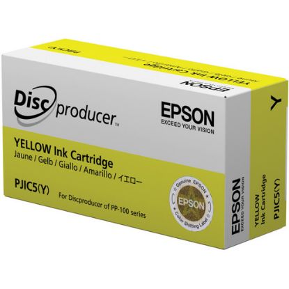 Picture of Epson PJIC5-Y Yellow Ink Cartridge for the PP-100 Discproducer Auto Printer