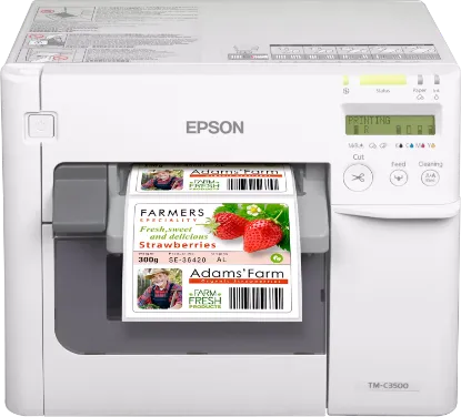 Picture of Epson Desktop color label printer