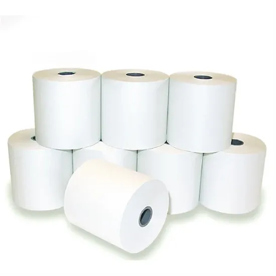 Picture of Thermal paper roll for cashier, the number per carton is 100 rolls, Size 50*80