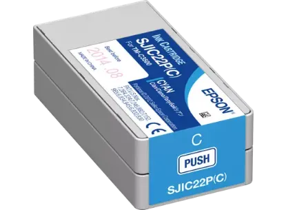 Picture of Epson Cyan Ink cartridge for C3500