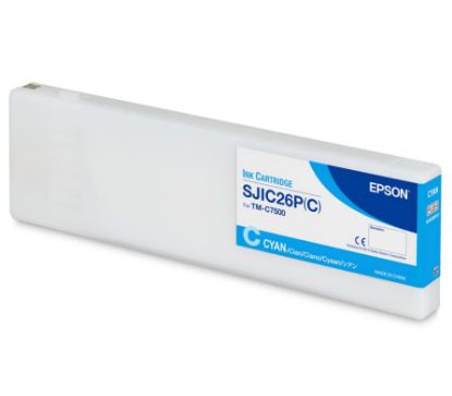 صورة Epson SJIC26P(C) C7500 Matte Cyan Ink Cartridge