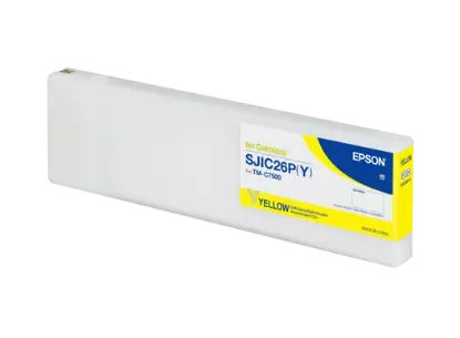 صورة The Epson ColorWorks C7500 Yellow Ink Cartridge
