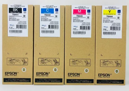 Picture of Genuine Epson T944 CMYK Multipack Ink Cartridges (T9441 / T9442 / T9443 / T9444)