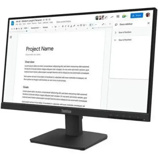Picture of Lenovo ThinkVision S22-4e 21.5" Monitor