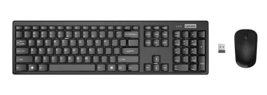 Picture of Lenovo 100 USB-A Wireless Combo Keyboard and Mouse