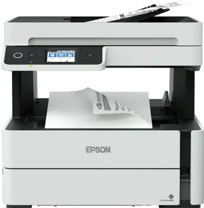 صورة طابعة إبسون إيكو تانك أبيض وأسود M3170 الكل في واحد - Epson Monochrome M3170 واي فاي