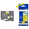 Picture of Brother Tze-631 Black on Yellow Standard Adhesive Laminated Tape