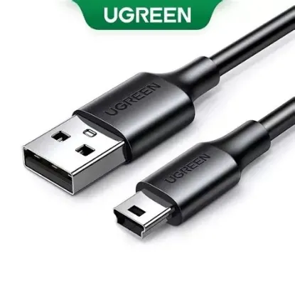 Picture of UGREEN USB 2.0 A Male to Mini 5Pin Male  Cable 0.25m (Black)