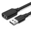 صورة UGREEN USB 2.0 Male to Female Extension Cable 2M