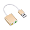 Picture of HiFi Magic Voice 7.1 USB 2.0 Sound Card 2CH ( Gold )
