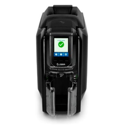 صورة طابعة بطاقات Zebra ZC350 أحادية الوجه USB و Ethernet
