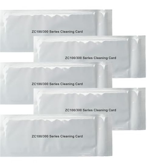 صورة عدة تنظيف Zebra ZC350 105999-311 مع 5 بطاقات تنظيف