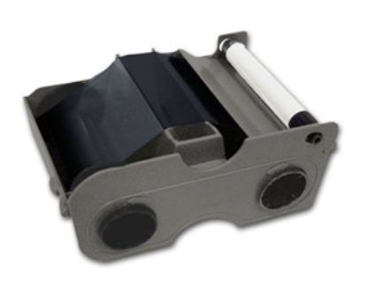 صورة ريبون أسود HID Fargo DTC1250e Resin Black لطباعة 1000 بطاقة