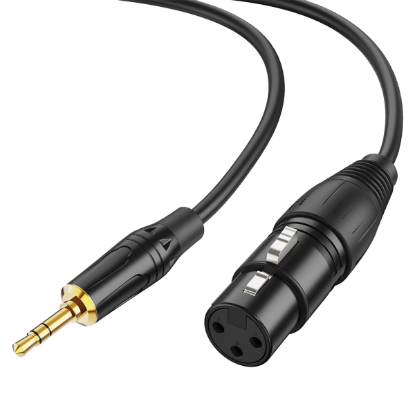 Picture of s162c-3m EXTREME TECH XLR female-to-3.5 TRS connector 3m - Cable