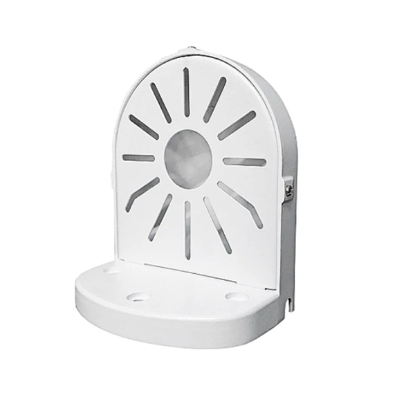 صورة EXTREME TECH L Shape Wall Mount Bracket for Dome Camera, ABS metal Junction Box Deep Base Junction Box Cable Management Cable Management Bracket IP CCTV Camera Bracket