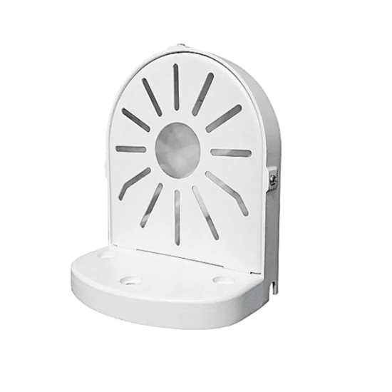 Picture of EXTREME TECH L Shape Wall Mount Bracket for Dome Camera, ABS metal Junction Box Deep Base Junction Box Cable Management Cable Management Bracket IP CCTV Camera Bracket