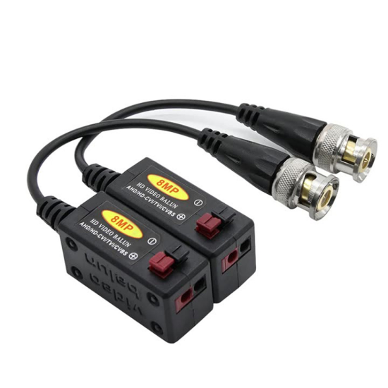 Picture of JY05 EXTREME TECH PAR VIDEO BALUN PASIVO 8MP - CCTV Adaptors