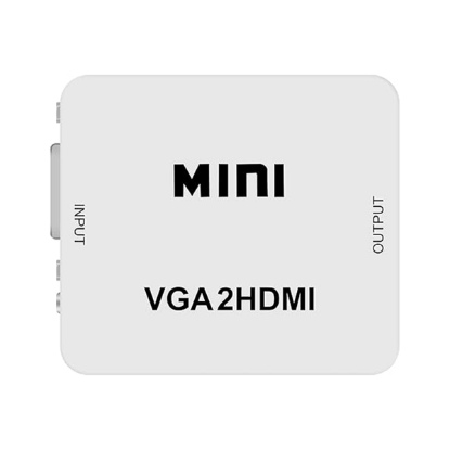 Picture of EXTREME TECH Mini 1080P VGA to HDMI Adapter Converter VGA2HDMI Converter Connector with Audio for PC Laptop to HDTV Projector