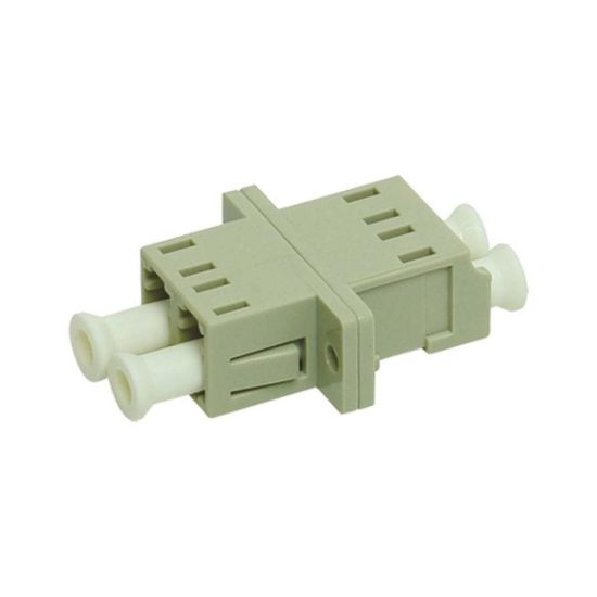 Picture of SCHNEIDER ACTFA2LMMZP LC duplex adaptor, Actassi, multi mode, zirconia ceramic sleeve, plastic housing