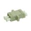 Picture of SCHNEIDER ACTFA2LMMZP LC duplex adaptor, Actassi, multi mode, zirconia ceramic sleeve, plastic housing