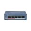 صورة HIKVISION DS-3E0105P-E/M 4Port Fast Ethernet Unmanaged POE Switch - Network Switch