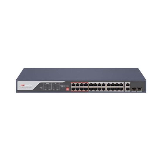 Picture of HIKVISION DS-3E0326P-E(C) 24 Port Fast Ethernet Unmanaged POE Switch - Network Switch