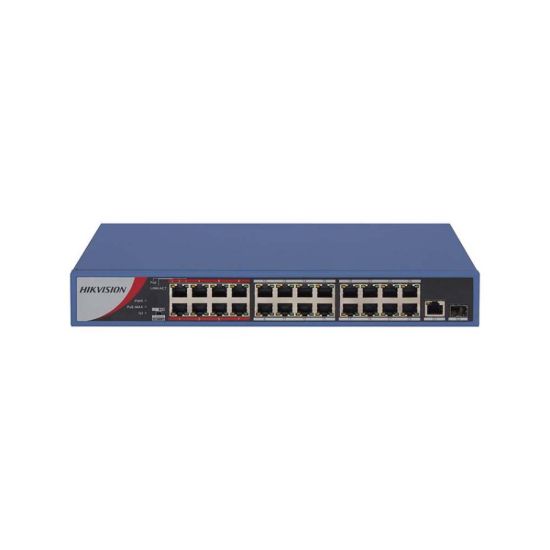 Picture of HIKVISION DS-3E0326P-E/M 24 Port Fast Ethernet Unmanaged POE Switch - Network Switch