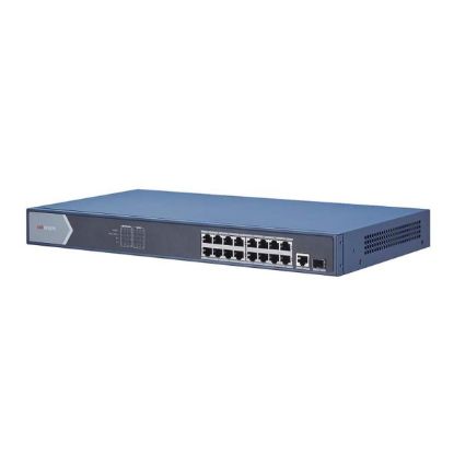 Picture of HIKVISION DS-3E0518P-E 16 Port Gigabit Unmanaged POE Switch - Network Switch