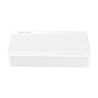صورة TENDA S108 v8.0 8-port Ethernet Switch - Network Switch