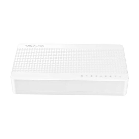 صورة TENDA S108 v8.0 8-port Ethernet Switch - Network Switch