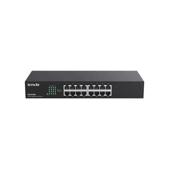 صورة TENDA TEG1016D v8.0 16-Port Gigabit Ethernet Switch - Network Switch