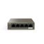 صورة TENDA TEG1105P-4-63W 5-Port Gigabit Desktop Switch with 4-Port PoE - Network Switch