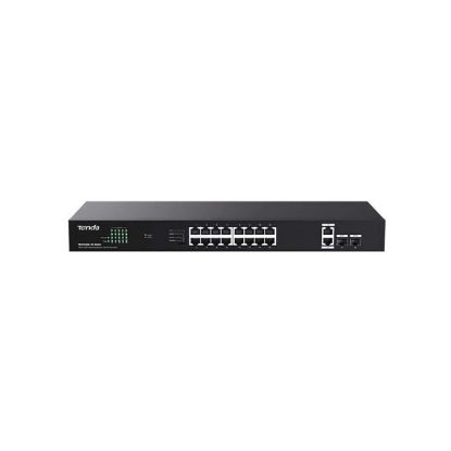 صورة TENDA TEG1120P-16-150W 18GE+2SFP Ethernet Switch With 16-Port PoE - Network Switch