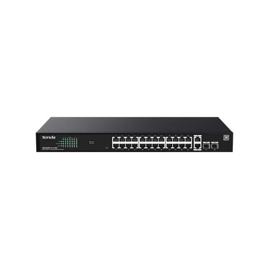 صورة TENDA TEG2228P-24-410W 26GE+2SFP Cloud Managed PoE Switch - Network Switch