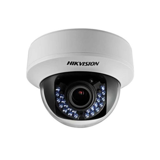 صورة HIKVISION DS-2CE56D0T-VFIRF 2MP Indoor Manual Varifocal Dome Camera - Turbo HD Camera - Dome