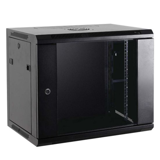 صورة CABINET-6U-45 HAING 6U 600*450mm Wall Mount Server Cabinet