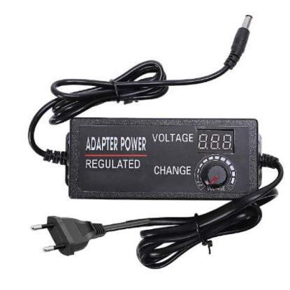 Picture of 3V/24V-3AM Universal Adjustable BSK-602 24V-3AM 3V AC To DC With Display Screen Voltage Regulated Power Adapter