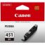 Picture of Canon CLI-451BK Black Inkjet Cartridge Compatible with IP7240.IX6840.MG5440