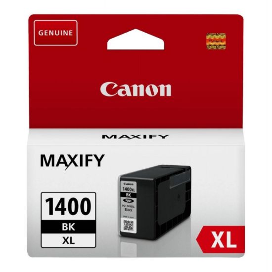 صورة Canon PGI-1400XLB Black Inkjet Cartridge Compatible with MAXIFY MB2040/MB2340