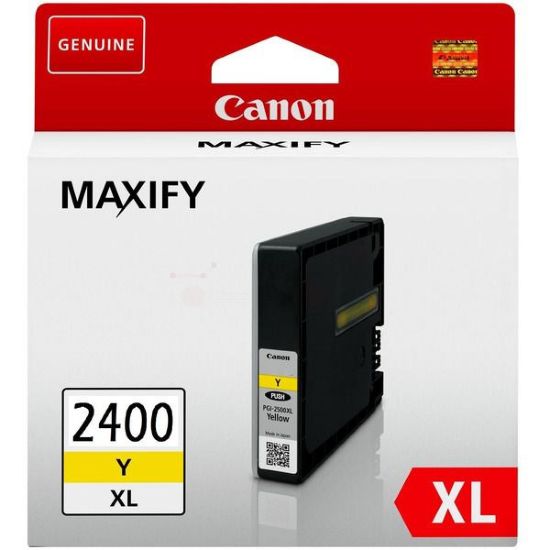 Picture of PGI-2400XL-Y Canon PGI-2400XL Yellow Inkjet Cartridge Compatible with MB5440, 5340, 5140, 504, IB4040